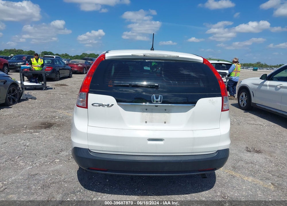 2012 HONDA CR-V LX VIN: 5J6RM3H34CL026304