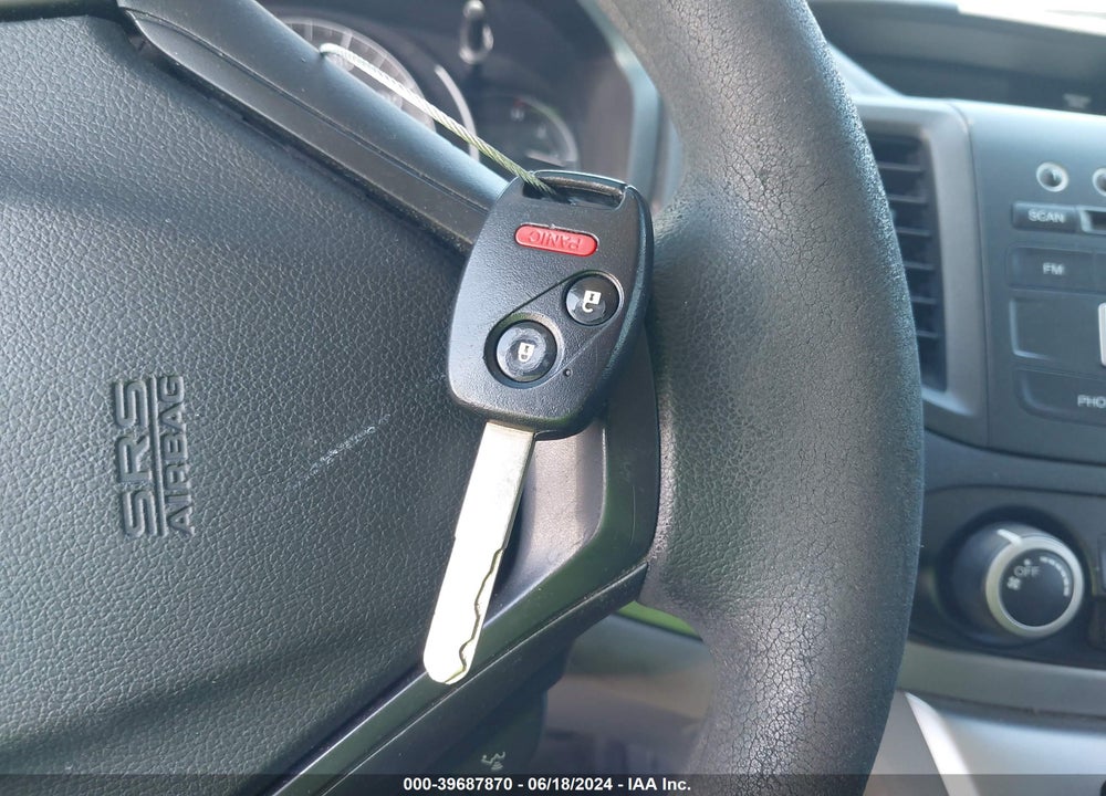 2012 HONDA CR-V LX VIN: 5J6RM3H34CL026304