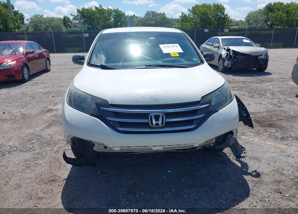 2012 HONDA CR-V LX VIN: 5J6RM3H34CL026304