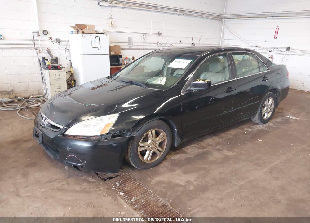 2007 HONDA ACCORD 2.4 EX VIN: 1HGCM56827A130444