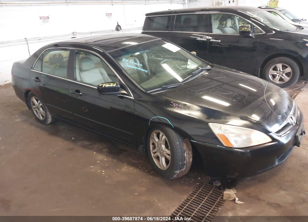 2007 HONDA ACCORD 2.4 EX VIN: 1HGCM56827A130444