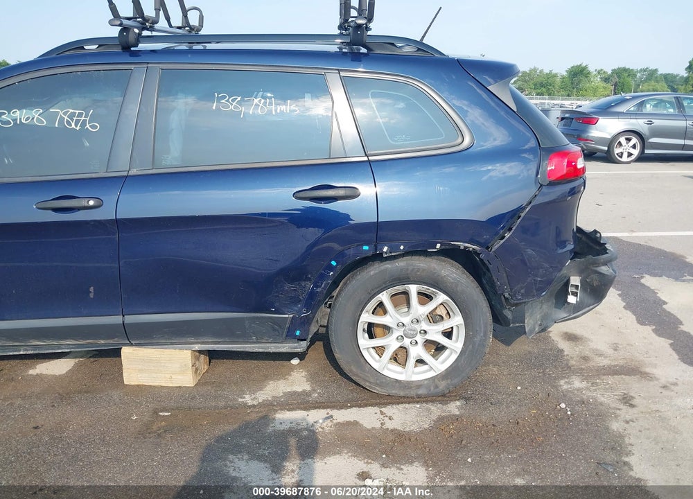 2015 JEEP CHEROKEE SPORT VIN: 1C4PJMABXFW612568