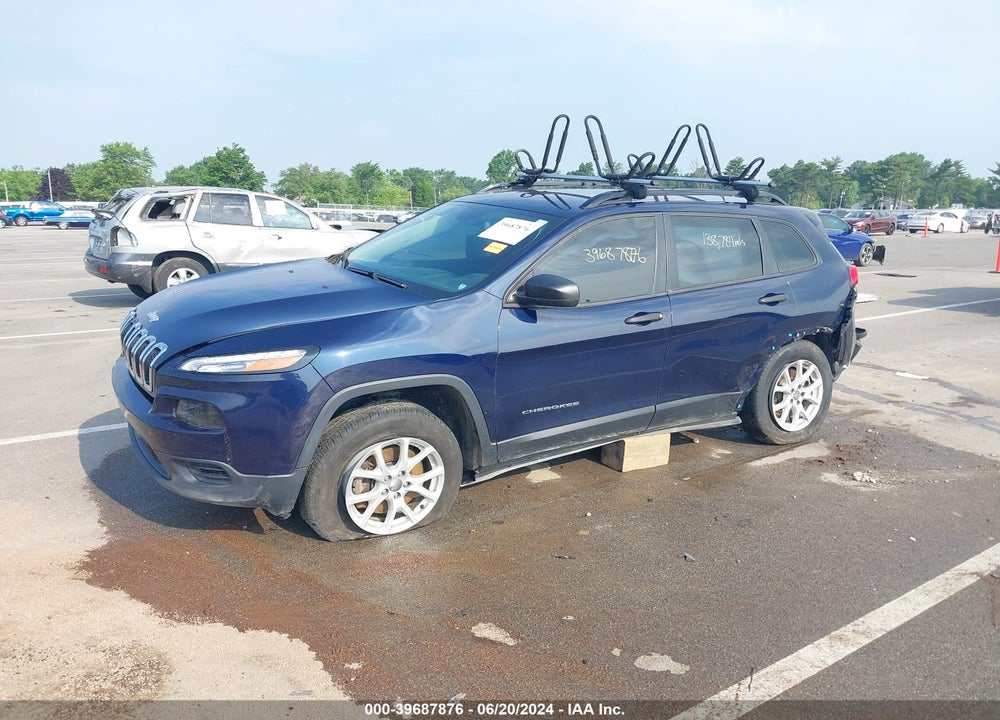 2015 JEEP CHEROKEE SPORT VIN: 1C4PJMABXFW612568