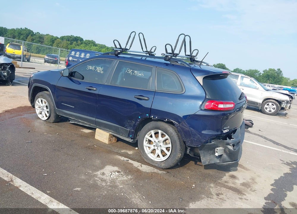 2015 JEEP CHEROKEE SPORT VIN: 1C4PJMABXFW612568