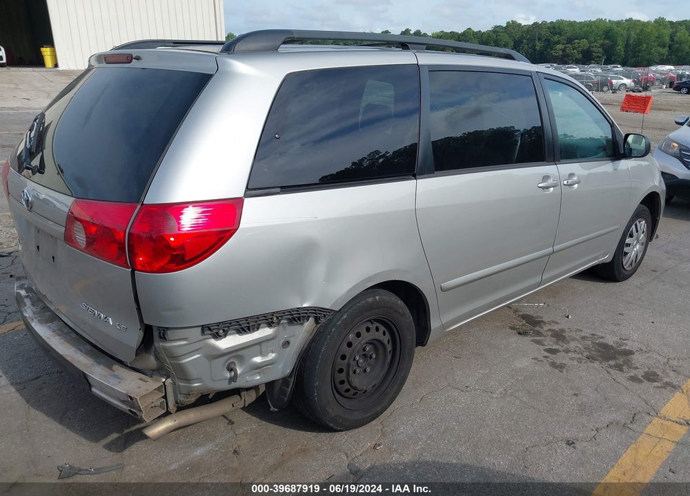 2006 TOYOTA SIENNA LE VIN: 5TDZA23C26S515481