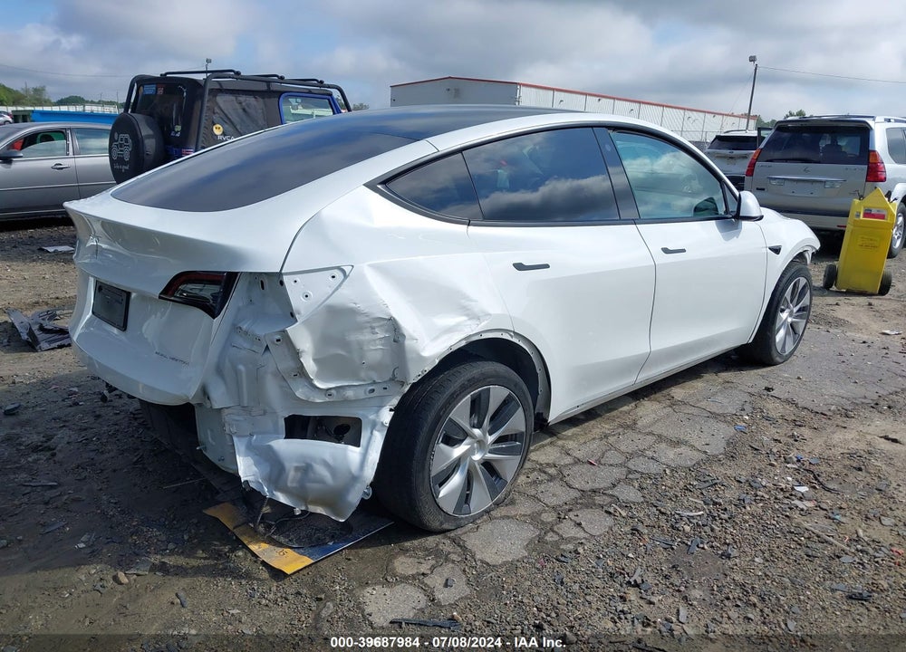 2021 TESLA MODEL Y LONG RANGE DUAL MOTOR ALL-WHEEL DRIVE VIN: 5YJYGDEE3MF262628