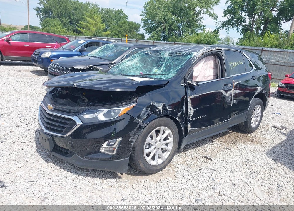 2020 CHEVROLET EQUINOX FWD LT 1.5L TURBO VIN: 3GNAXKEV9LL154351