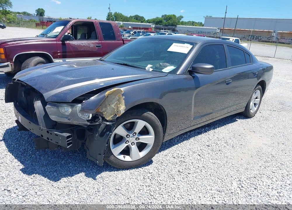 2014 DODGE CHARGER SE VIN: 2C3CDXBG2EH329441