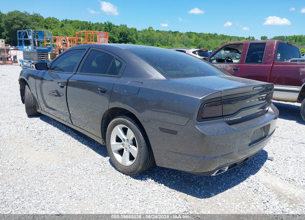 2014 DODGE CHARGER SE VIN: 2C3CDXBG2EH329441