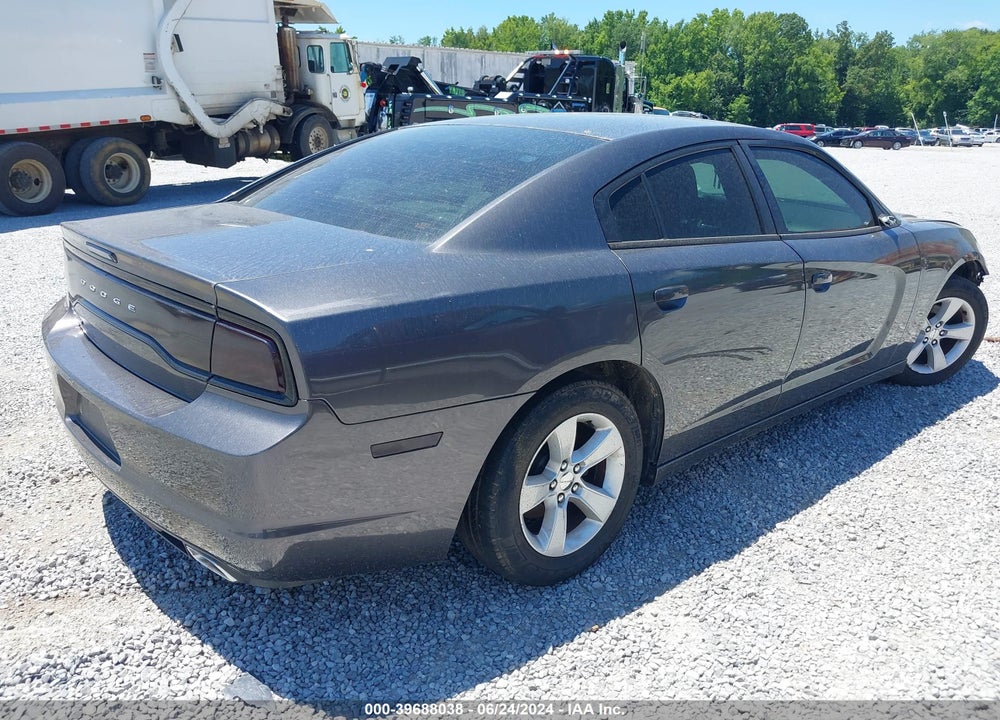 2014 DODGE CHARGER SE VIN: 2C3CDXBG2EH329441