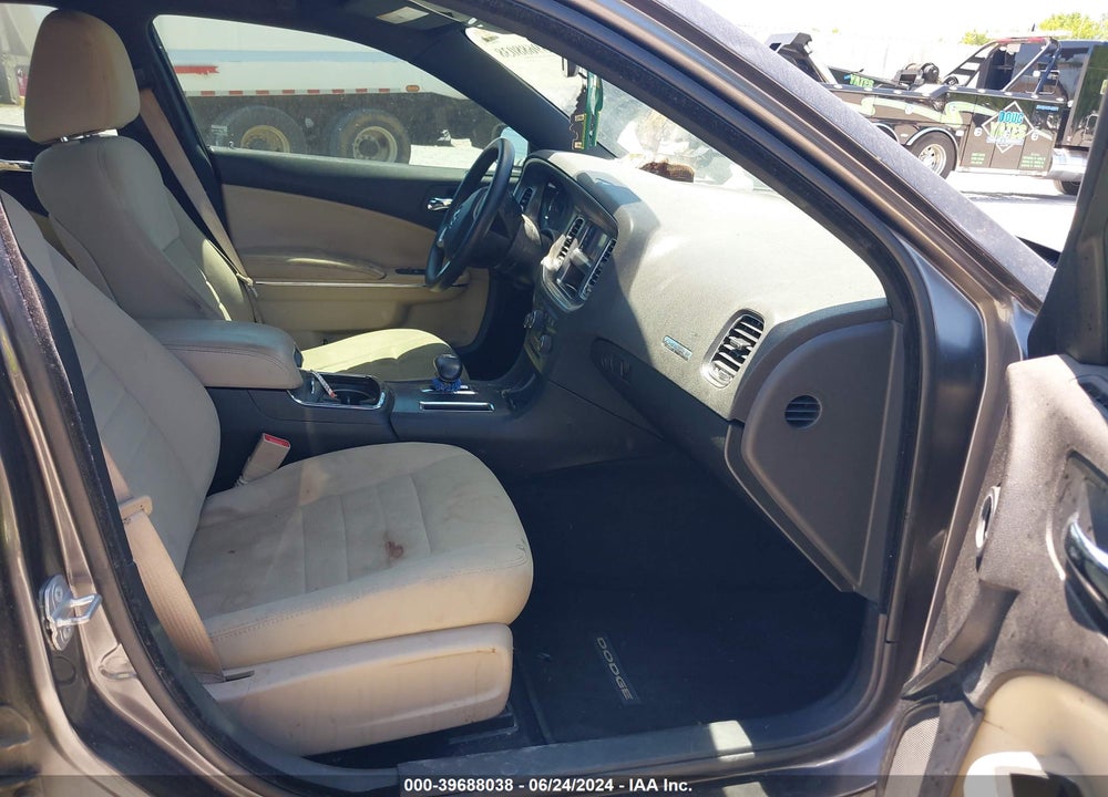 2014 DODGE CHARGER SE VIN: 2C3CDXBG2EH329441
