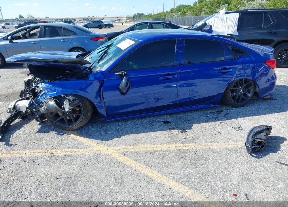 2023 HONDA CIVIC SI SEDAN VIN: 2HGFE1E53PH473369