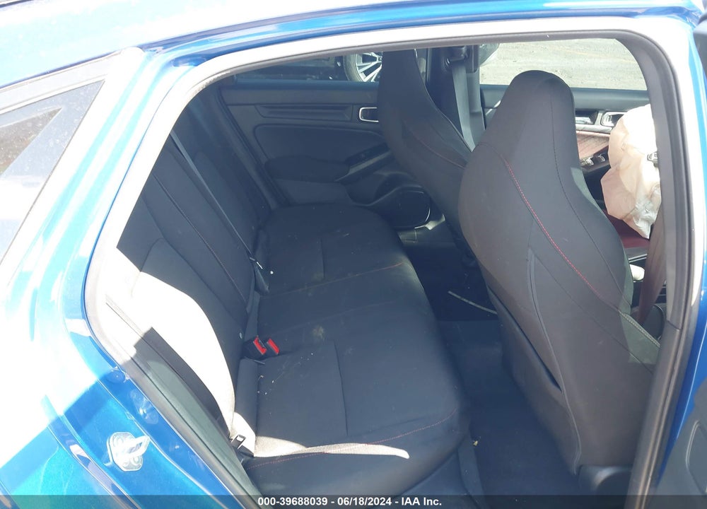 2023 HONDA CIVIC SI SEDAN VIN: 2HGFE1E53PH473369