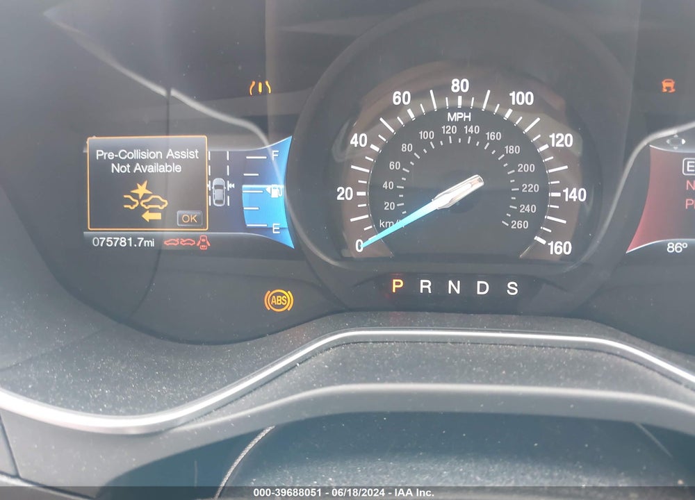 2017 FORD FUSION SPORT VIN: 3FA6P0VP4HR189801