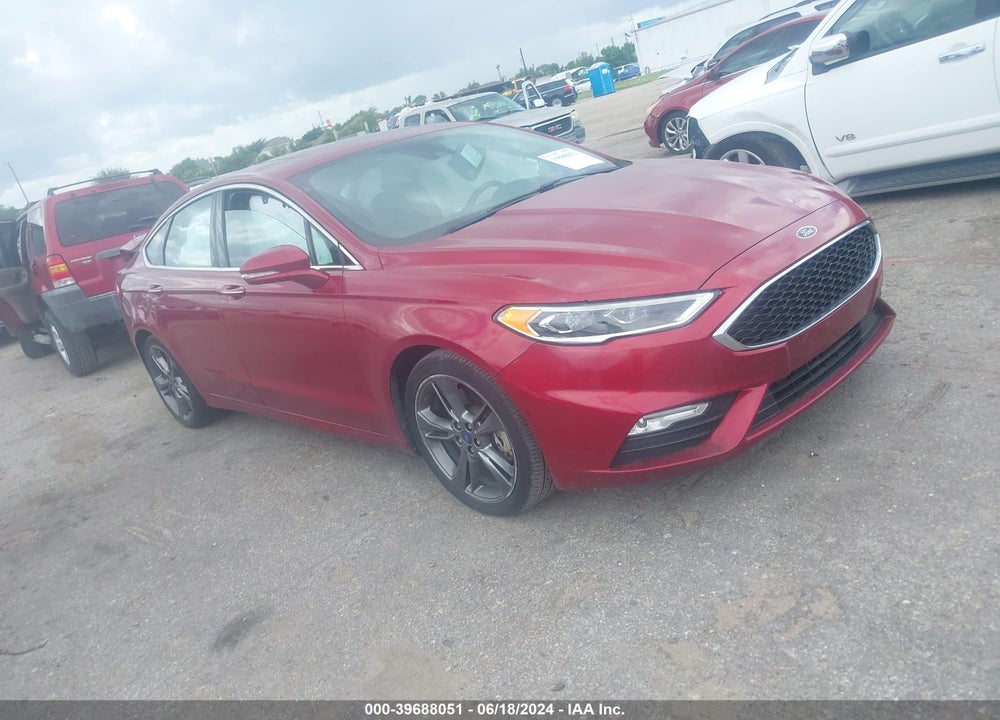 2017 FORD FUSION SPORT VIN: 3FA6P0VP4HR189801