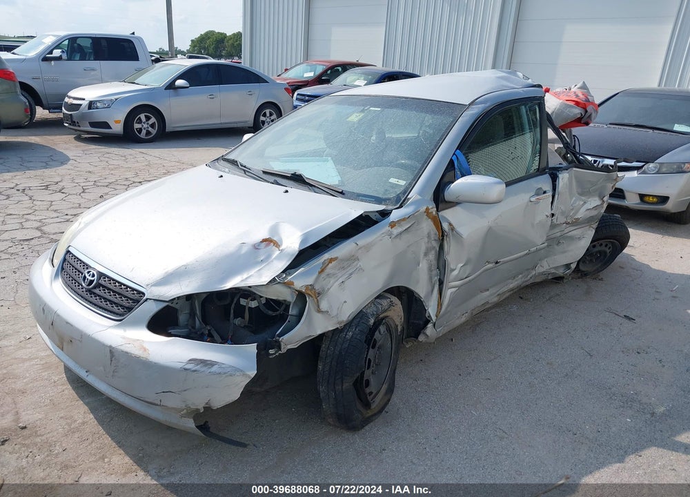 2007 TOYOTA COROLLA LE VIN: 2T1BR32E37C727092