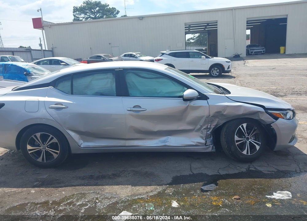 2022 NISSAN SENTRA SV XTRONIC CVT VIN: 3N1AB8CV5NY242660
