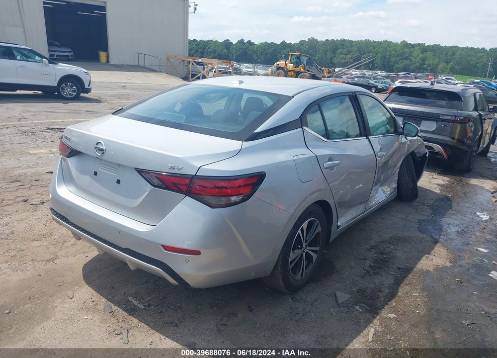 2022 NISSAN SENTRA SV XTRONIC CVT VIN: 3N1AB8CV5NY242660