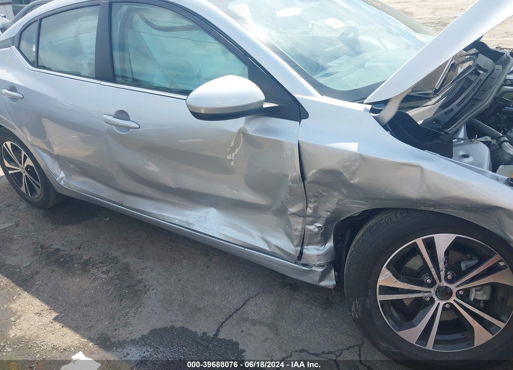 2022 NISSAN SENTRA SV XTRONIC CVT VIN: 3N1AB8CV5NY242660