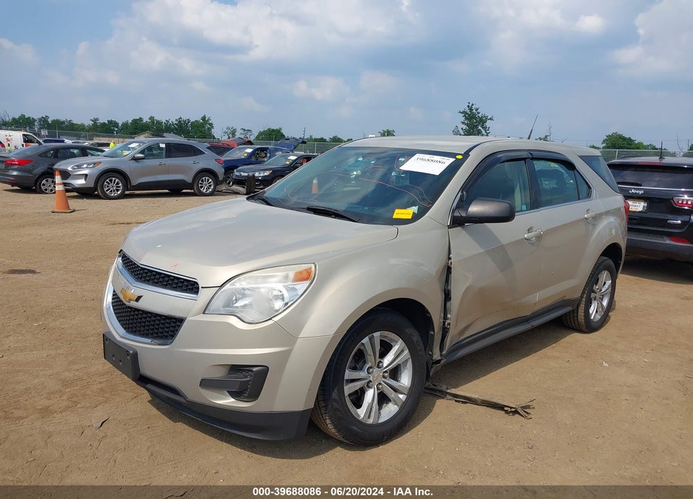 2011 CHEVROLET EQUINOX LS VIN: 2GNALBEC5B1305373