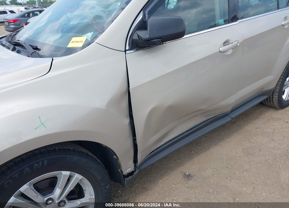 2011 CHEVROLET EQUINOX LS VIN: 2GNALBEC5B1305373