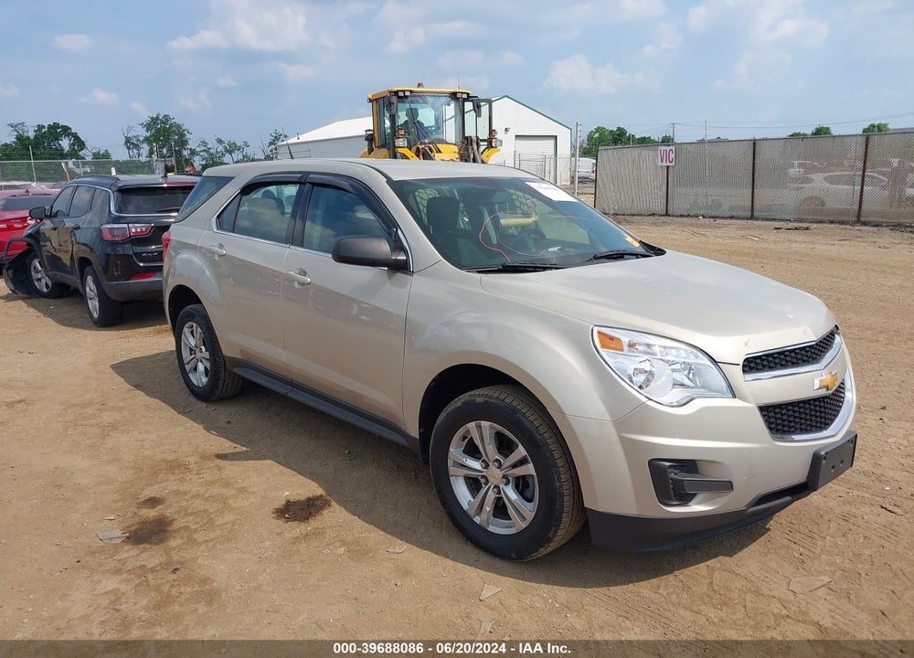 2011 CHEVROLET EQUINOX LS VIN: 2GNALBEC5B1305373