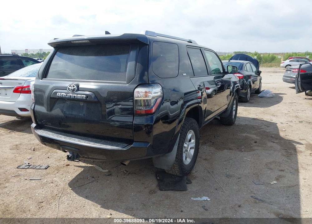 2018 TOYOTA 4RUNNER SR5 VIN: JTEBU5JR2J5516934