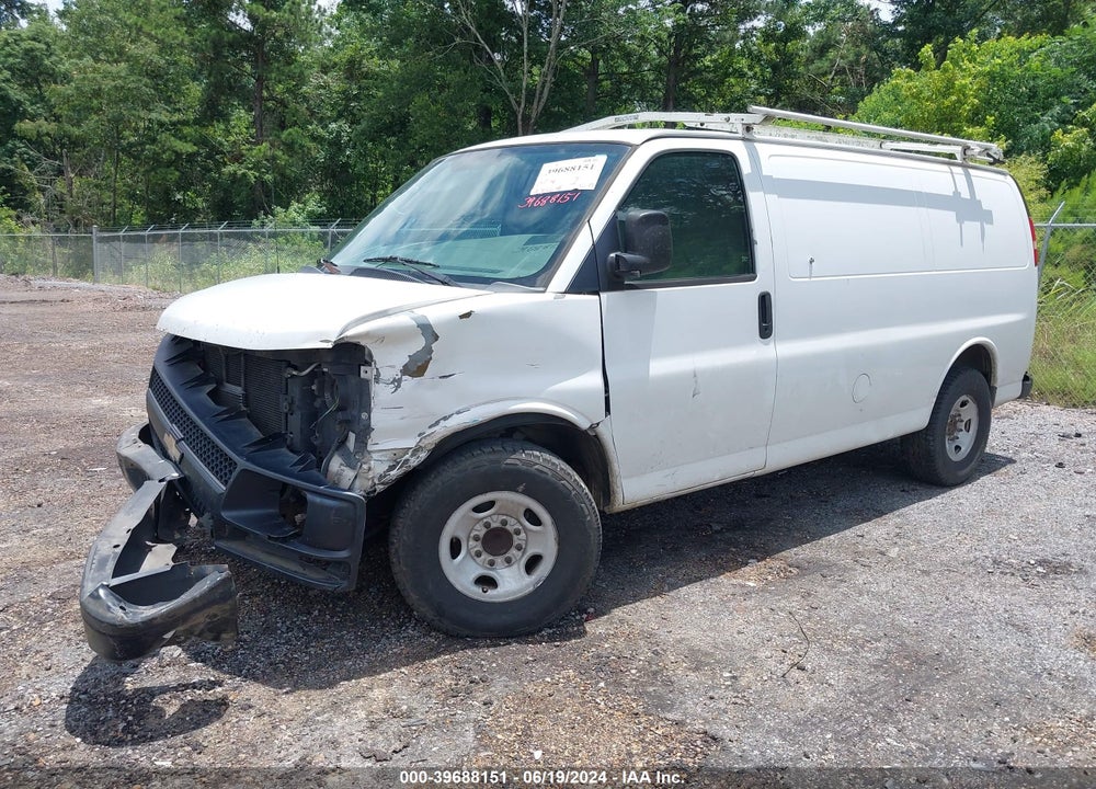 2010 CHEVROLET EXPRESS 2500 WORK VAN VIN: 1GCZGFBA4A1152113