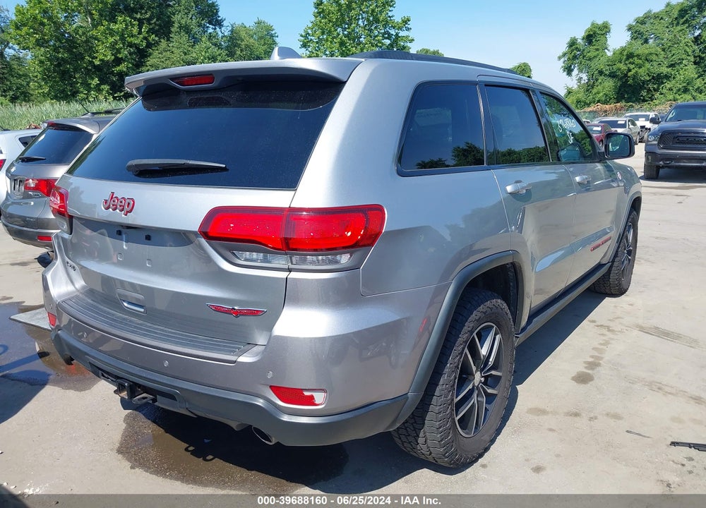2017 JEEP GRAND CHEROKEE TRAILHAWK 4X4 VIN: 1C4RJFLG2HC654718
