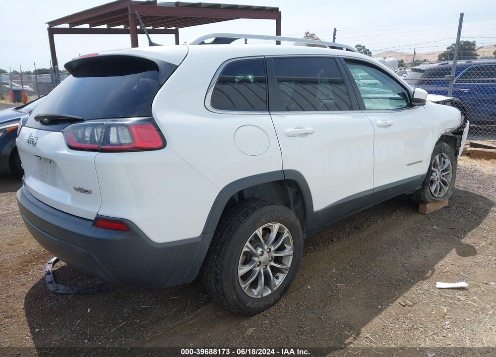 2019 JEEP CHEROKEE LATITUDE PLUS 4X4 VIN: 1C4PJMLB5KD198926