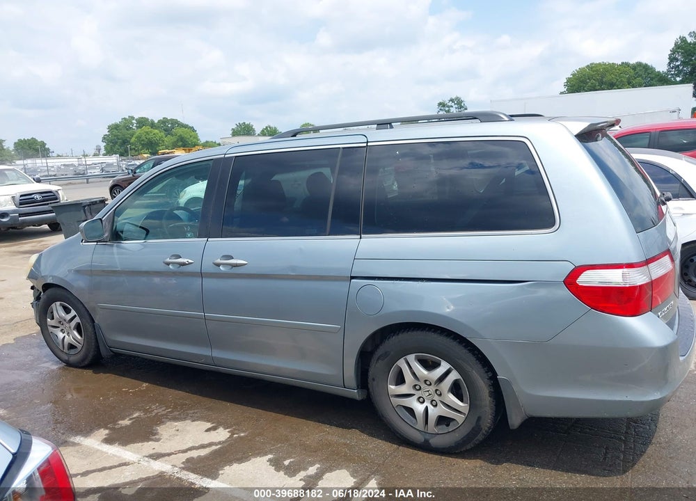 2007 HONDA ODYSSEY EX VIN: 5FNRL38487B015199