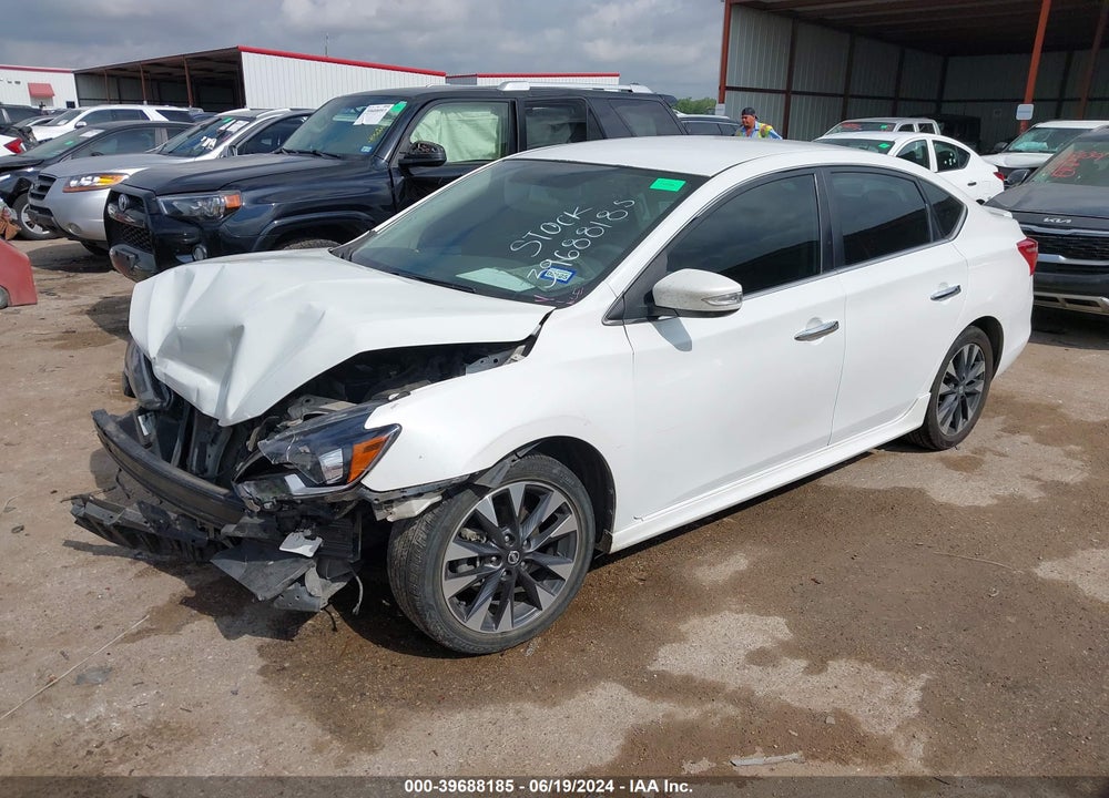 2017 NISSAN SENTRA SR VIN: 3N1AB7AP5HY369671