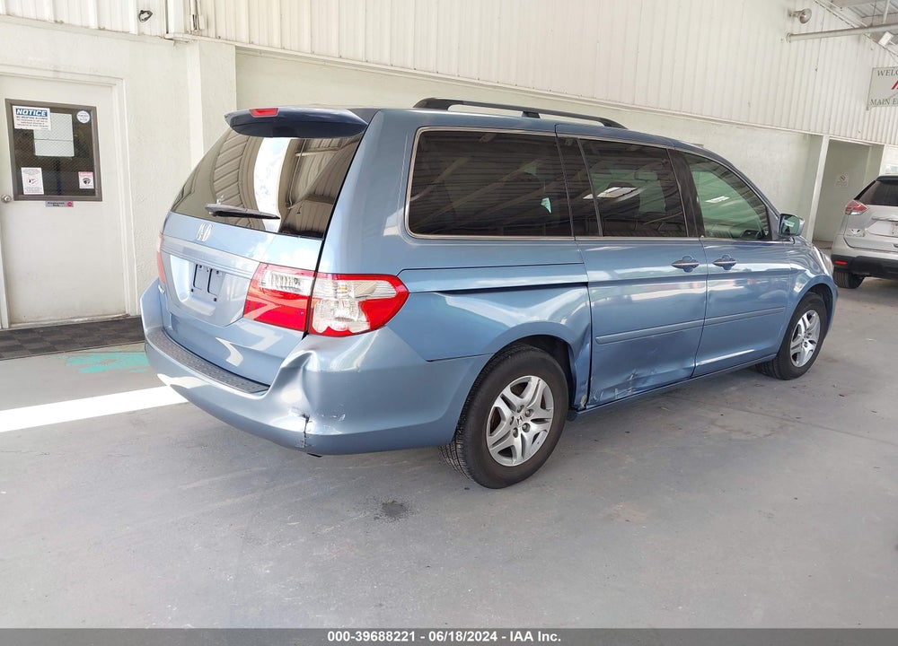 2006 HONDA ODYSSEY EX-L VIN: 5FNRL386X6B121248