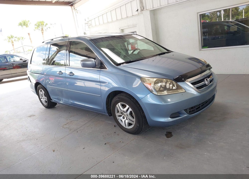 2006 HONDA ODYSSEY EX-L VIN: 5FNRL386X6B121248
