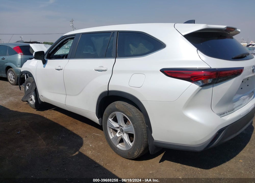 2023 TOYOTA HIGHLANDER HYBRID LE VIN: 5TDBBRCH6PS565837