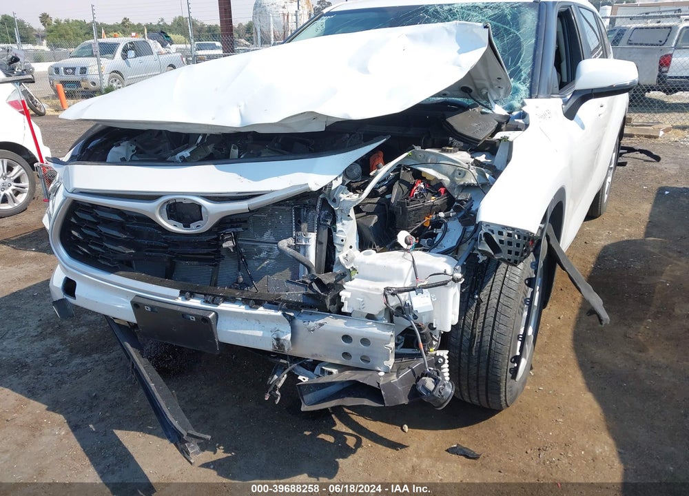 2023 TOYOTA HIGHLANDER HYBRID LE VIN: 5TDBBRCH6PS565837