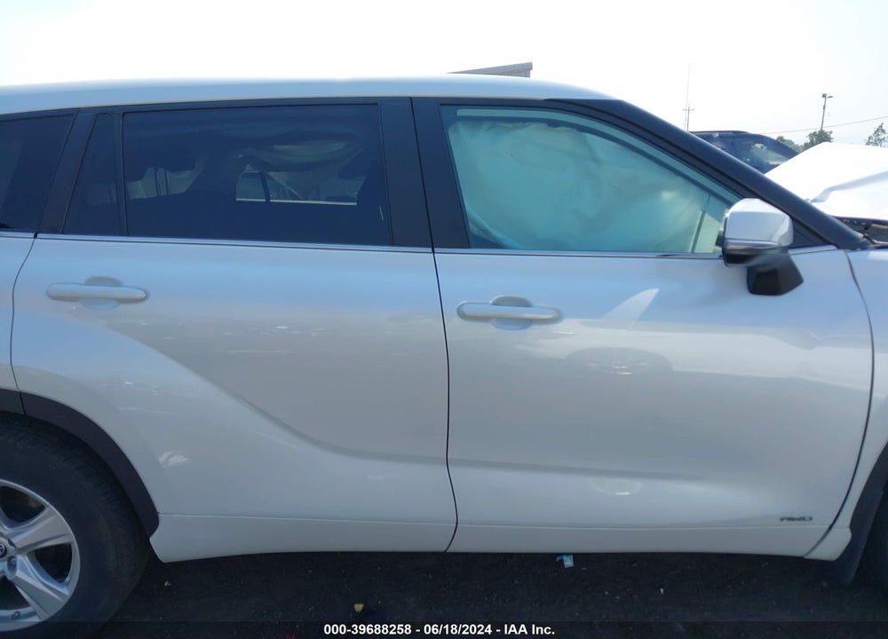 2023 TOYOTA HIGHLANDER HYBRID LE VIN: 5TDBBRCH6PS565837