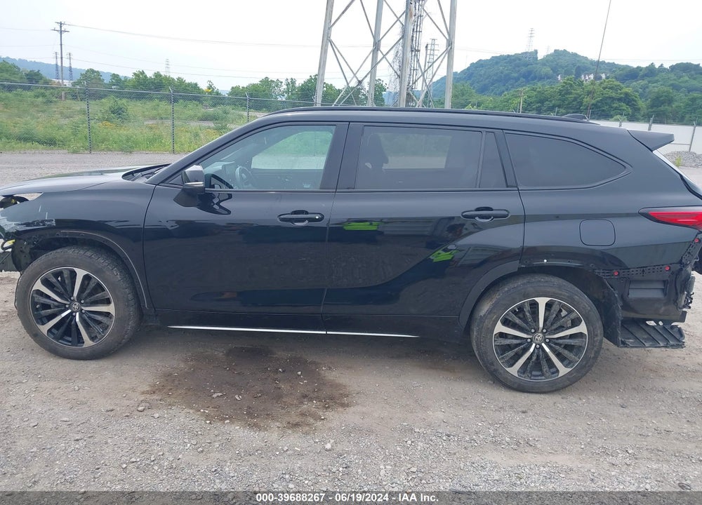 2021 TOYOTA HIGHLANDER XSE VIN: 5TDLZRBH0MS109393