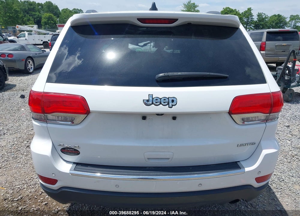 2016 JEEP GRAND CHEROKEE LIMITED VIN: 1C4RJFBG4GC479064