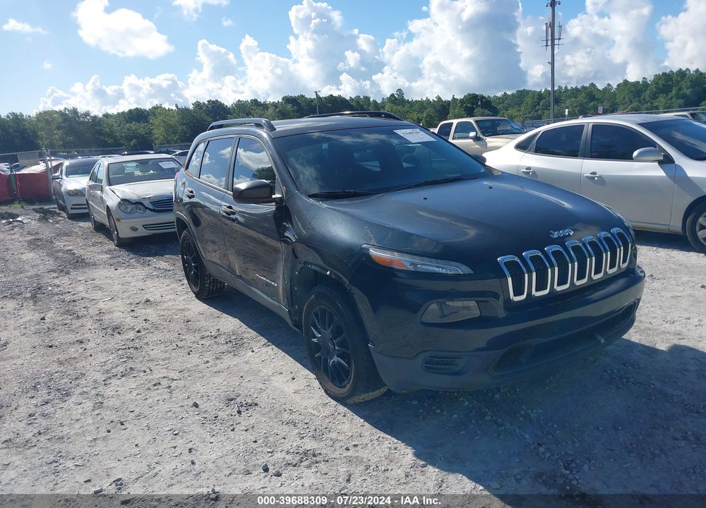2016 JEEP CHEROKEE SPORT VIN: 1C4PJMAB3GW156592