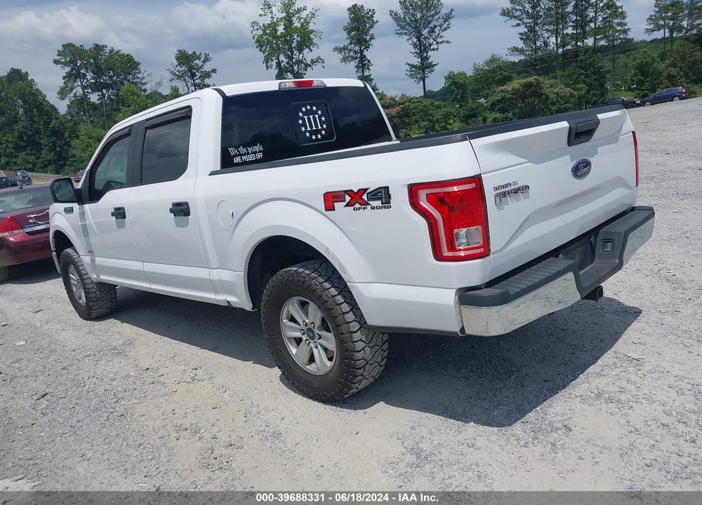 2016 FORD F-150 XL VIN: 1FTEW1EP0GKE08237