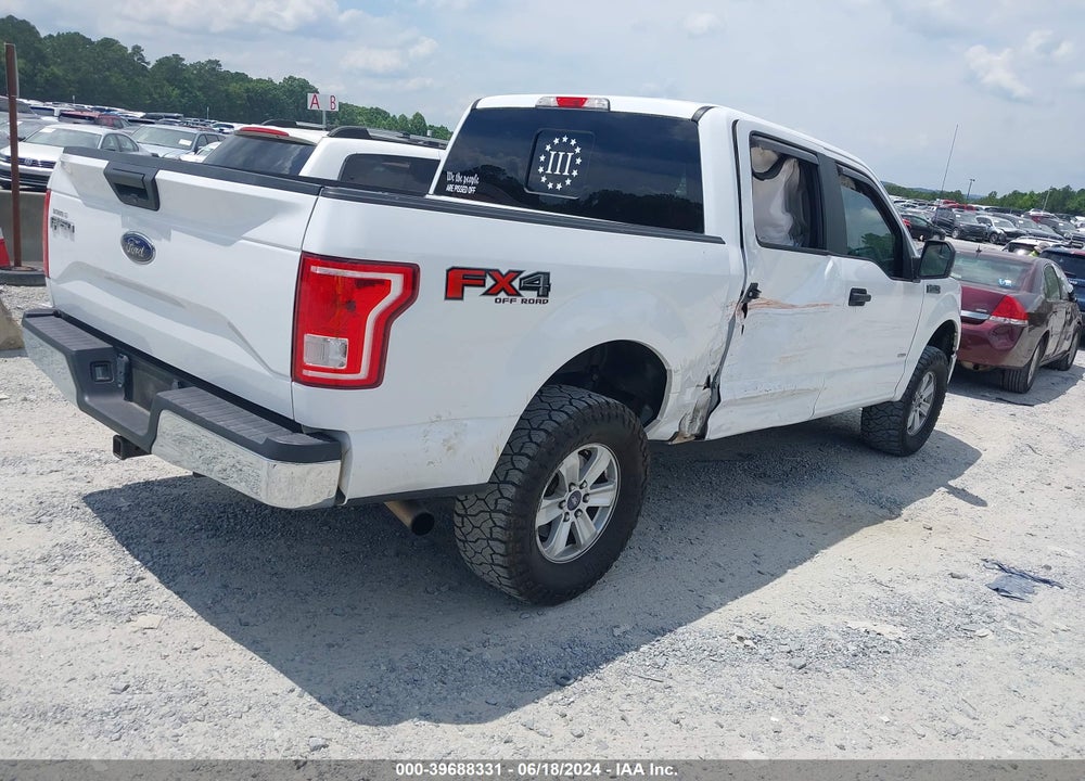 2016 FORD F-150 XL VIN: 1FTEW1EP0GKE08237