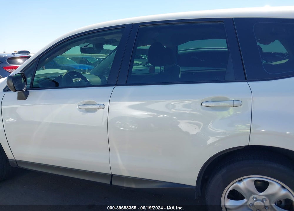 2018 SUBARU FORESTER 2.5I VIN: JF2SJAAC9JH480418
