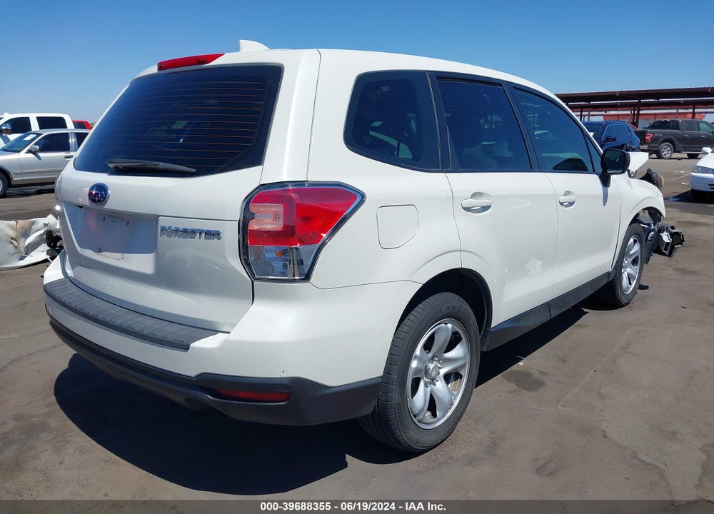 2018 SUBARU FORESTER 2.5I VIN: JF2SJAAC9JH480418