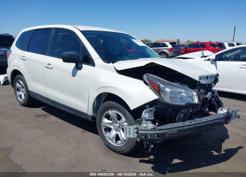 2018 SUBARU FORESTER 2.5I VIN: JF2SJAAC9JH480418