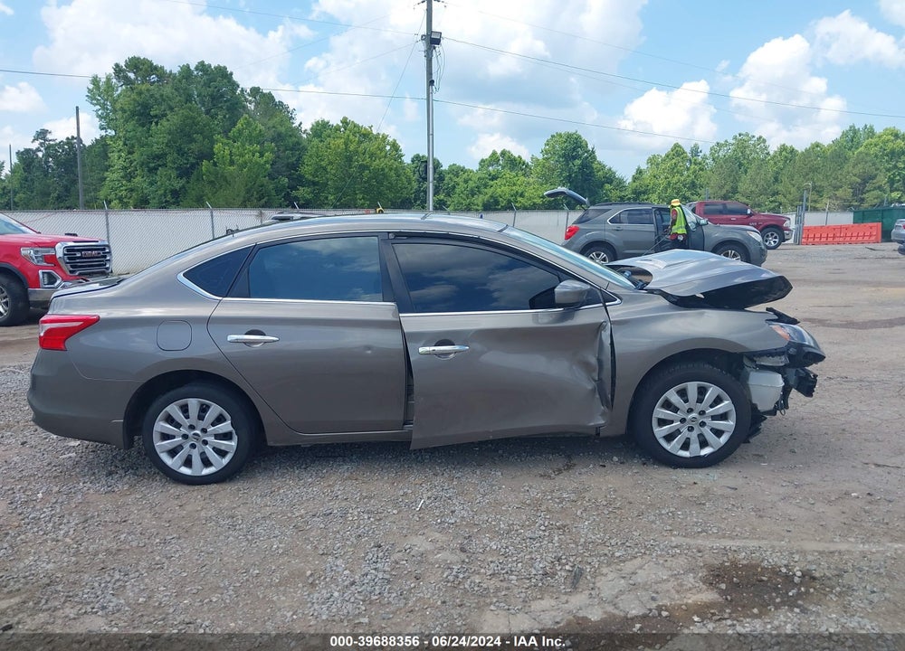 2017 NISSAN SENTRA SV VIN: 3N1AB7AP8HL644768