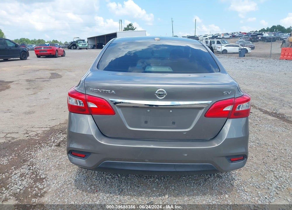 2017 NISSAN SENTRA SV VIN: 3N1AB7AP8HL644768