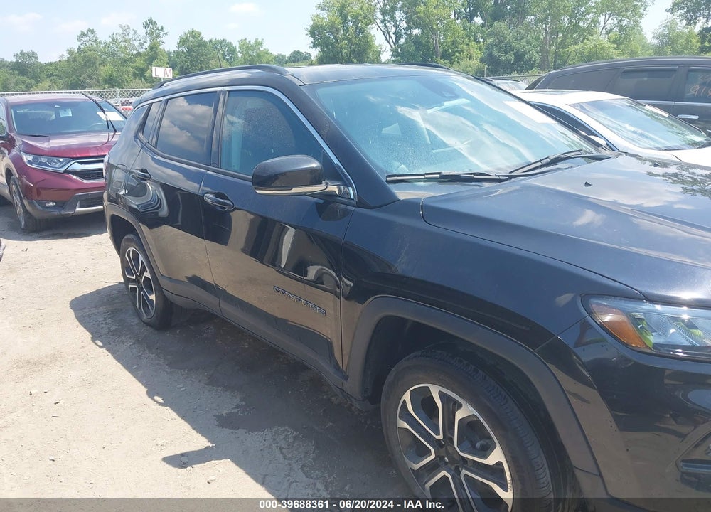 2022 JEEP COMPASS LIMITED 4X4 VIN: 3C4NJDCB2NT108136