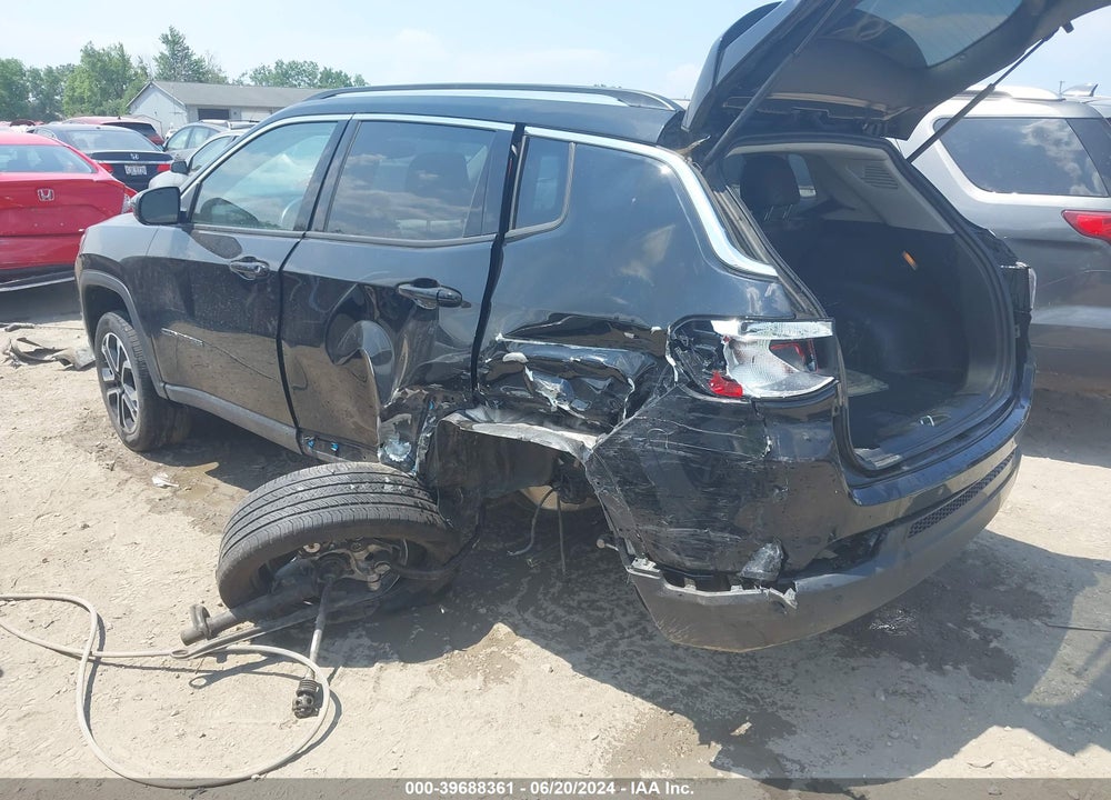 2022 JEEP COMPASS LIMITED 4X4 VIN: 3C4NJDCB2NT108136