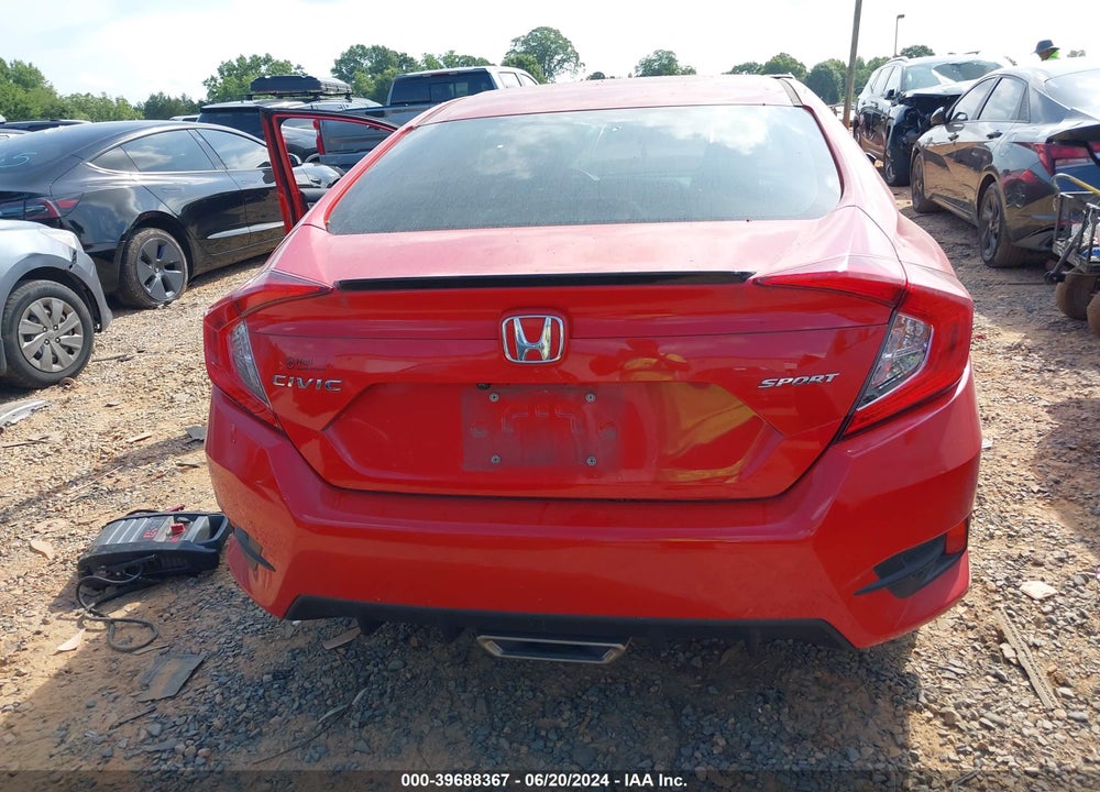 2020 HONDA CIVIC SPORT VIN: 2HGFC2F85LH598873